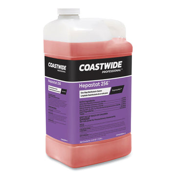 Coastwide Professional™ Hepastat 256 One-step Disinfectant-cleaner Concentrate For Expressmix Systems, Unscented, 110 Oz Bottle, 2-carton freeshipping - TVN Wholesale